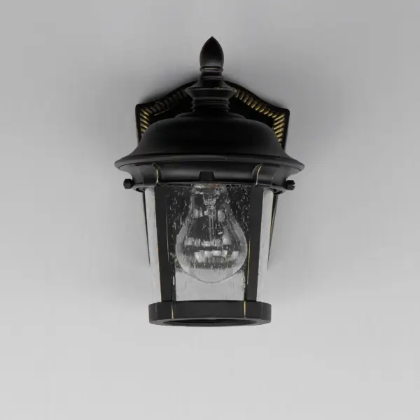Dover Cast is a traditional, Mediterranean style collection from Maxim Lighting International in Bronze finish with Seedy glass. - alternate view