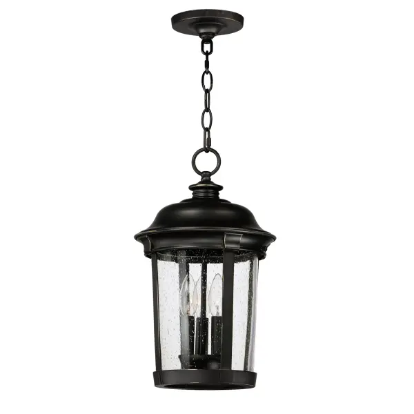 Dover Cast is a traditional, Mediterranean style collection from Maxim Lighting International in Bronze finish with Seedy glass.