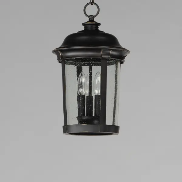 Dover Cast is a traditional, Mediterranean style collection from Maxim Lighting International in Bronze finish with Seedy glass. - alternate view