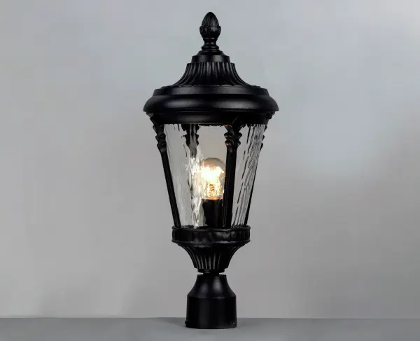Featuring a Die Cast frame of Black with clear Water Glass and added detail to the support rails, the Sentry collection represents a timeless classic reborn. - alternate view