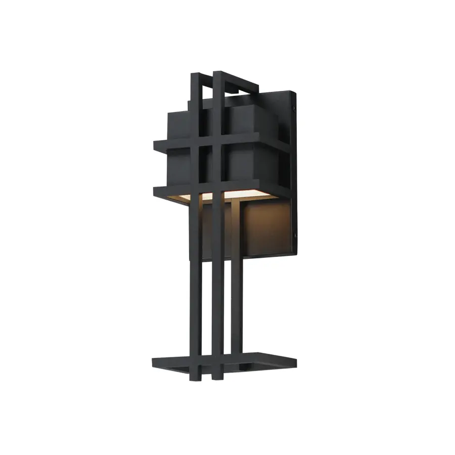 Prairie LED Outdoor Wall Sconce in Black - Image 1
