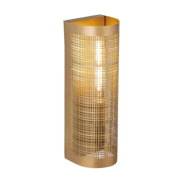 Hatcher One Light Outdoor Wall Sconce in Gold - Image 1