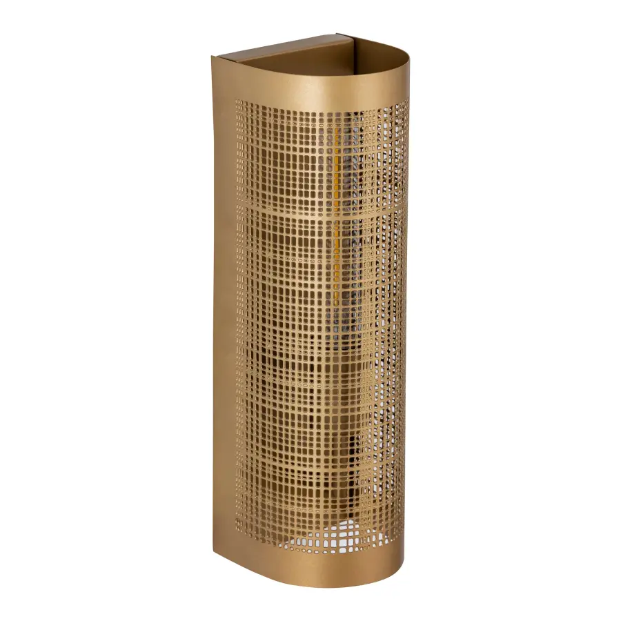 Hatcher One Light Outdoor Wall Sconce in Gold - Image 4