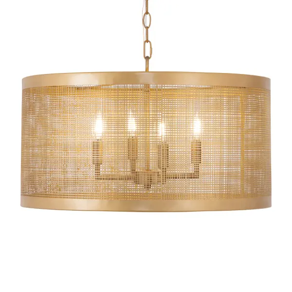 Hatcher Four Light Pendant in Gold - Image 3