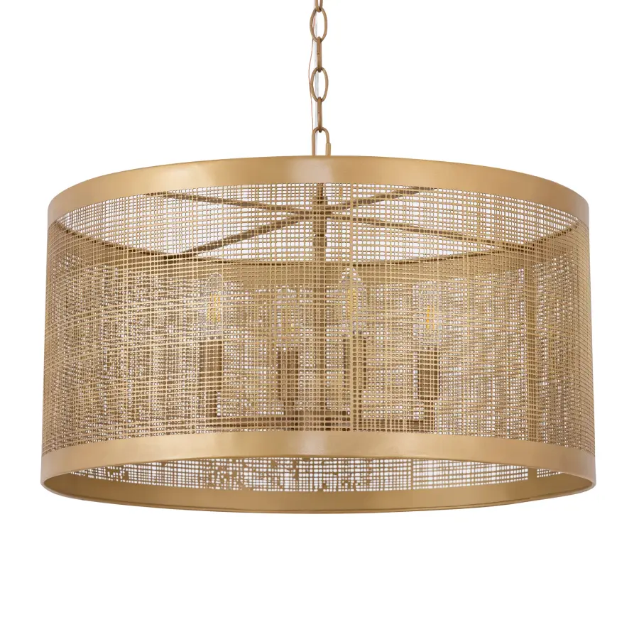 Hatcher Four Light Pendant in Gold - Image 4