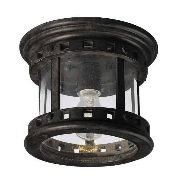 Santa Barbara Cast is a transitional style collection from Maxim Lighting International in Sienna finish with Seedy glass.