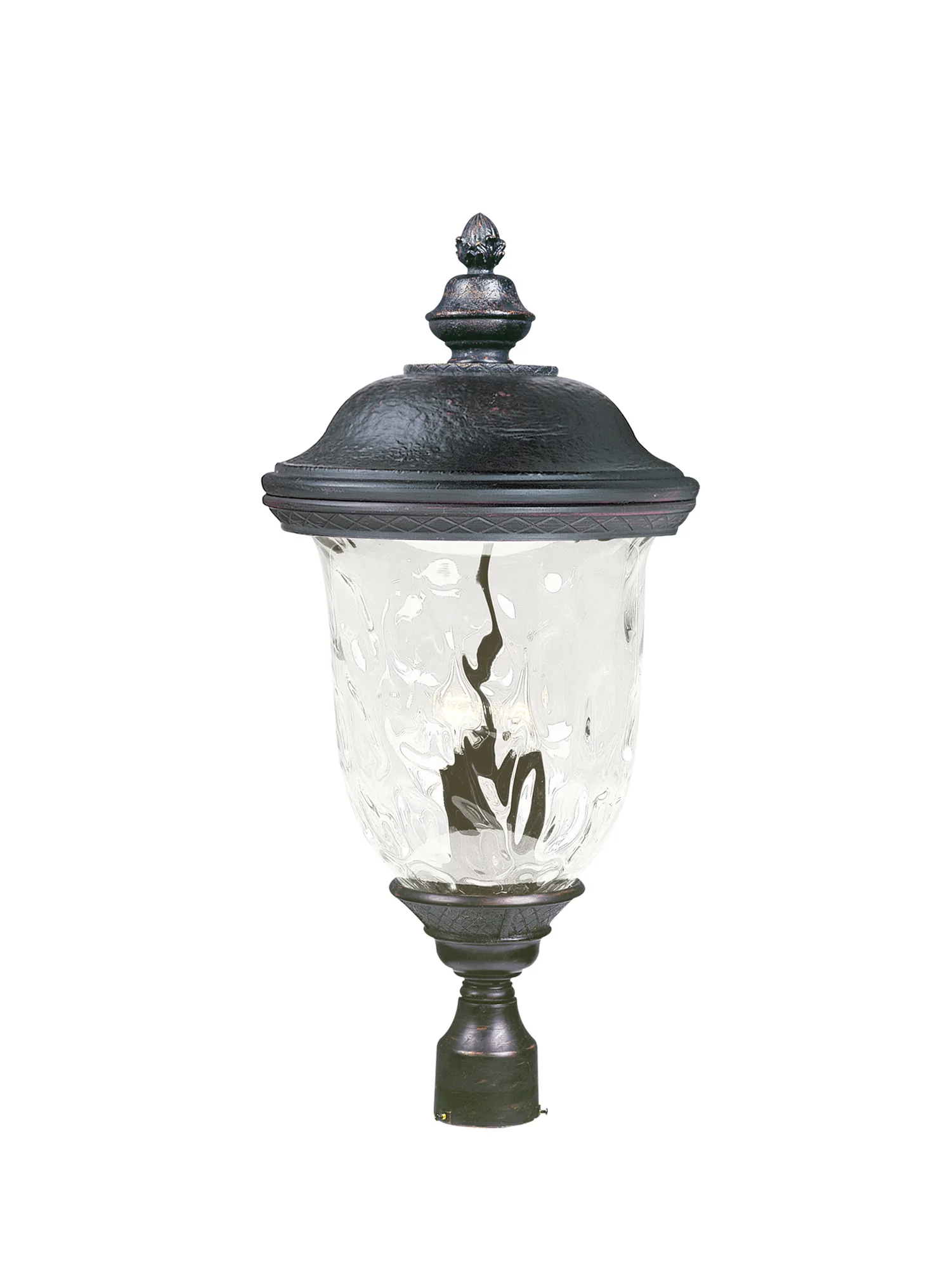 Carriage House DC Three Light Outdoor Post Lantern
