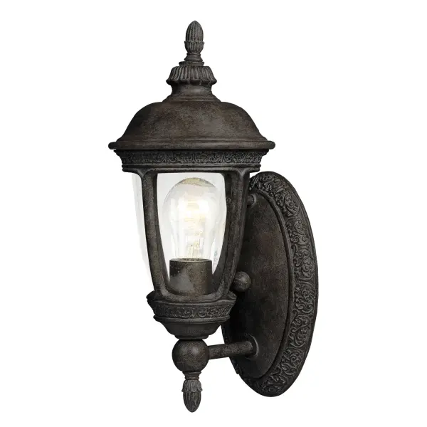 Knob Hill Cast is a traditional, European style collection from Maxim Lighting International in Sienna finish with Seedy glass.