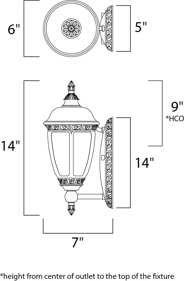 Knob Hill Cast is a traditional, European style collection from Maxim Lighting International in Sienna finish with Seedy glass. - alternate view