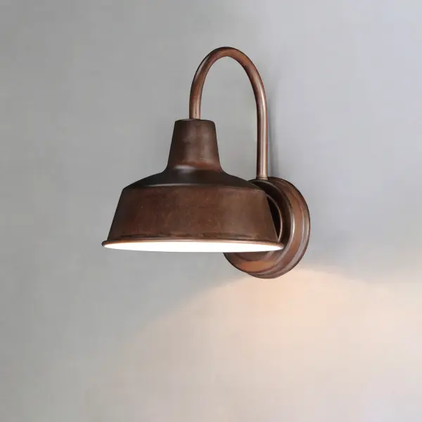 Pier M Outdoor Wall Lantern in Empire Bronze - Image 2