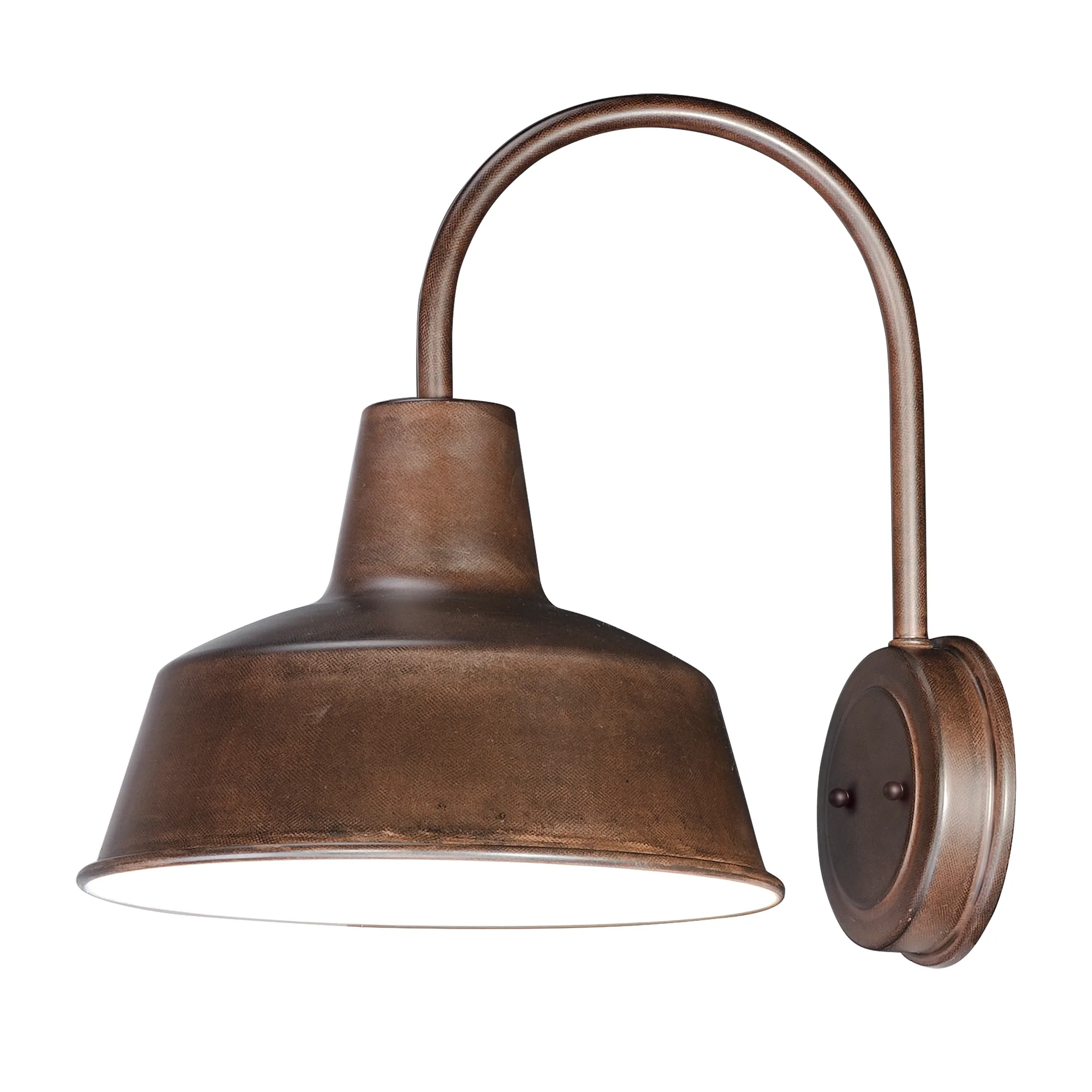 Pier M One Light Outdoor Wall Lantern in Empire Bronze