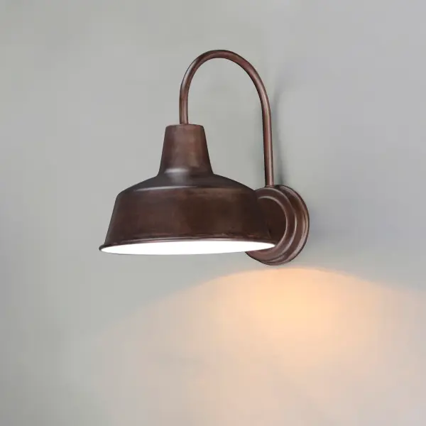 Pier M One Light Outdoor Wall Lantern in Empire Bronze - Image 3