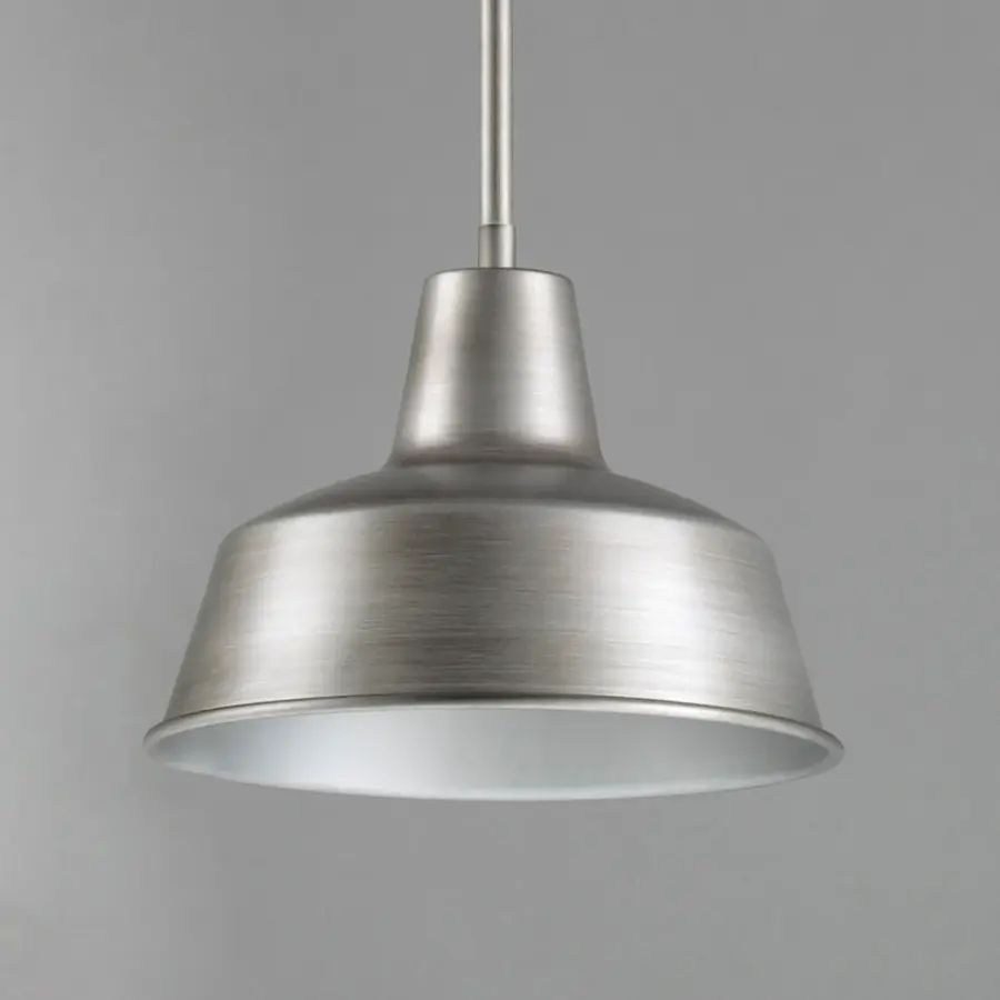 Pier M Outdoor Pendant in Weathered Zinc - Image 3