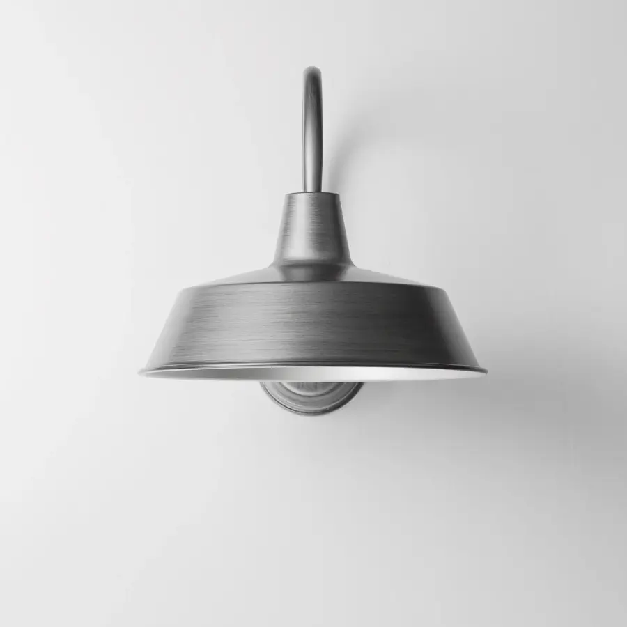 Pier M One Light Wall Sconce in Weathered Zinc - Image 2