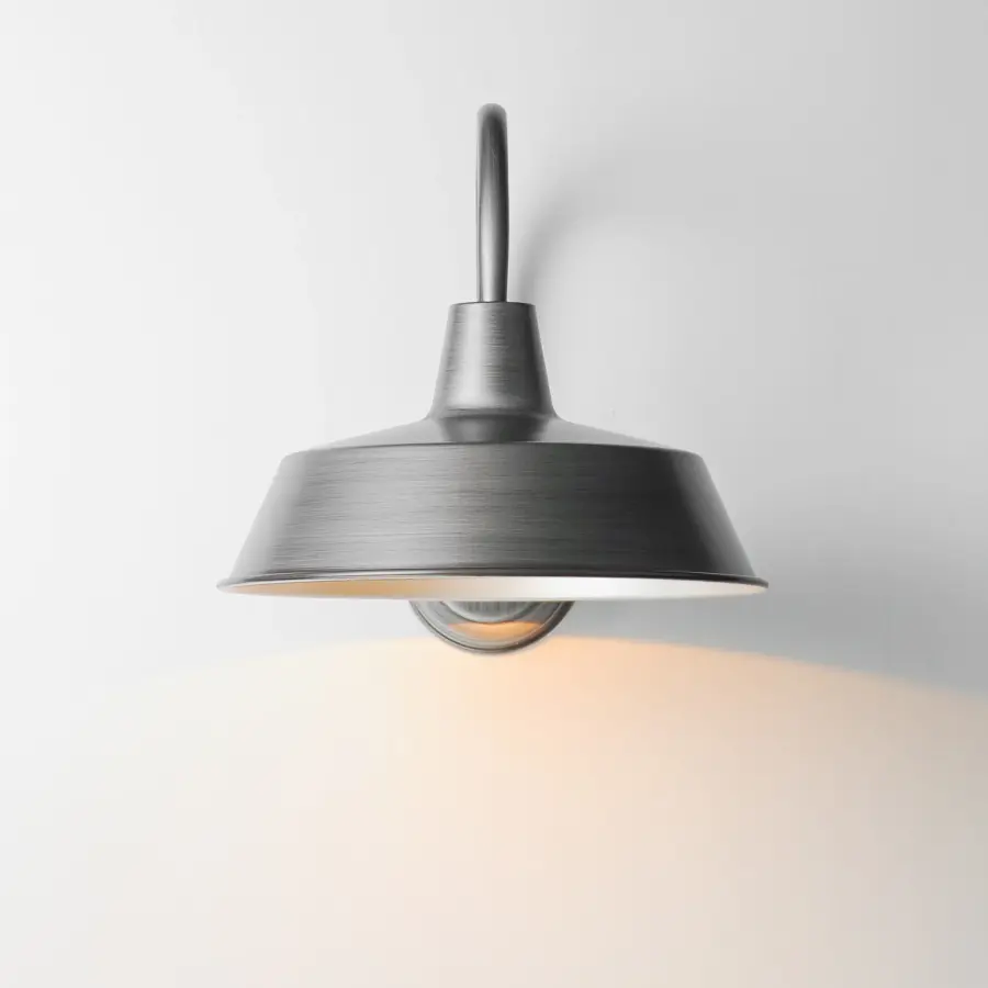 Pier M One Light Wall Sconce in Weathered Zinc - Image 3