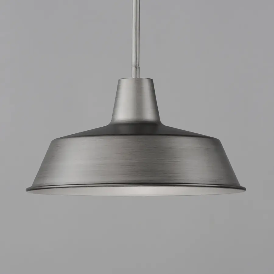 Pier M One Light Pendant in Weathered Zinc - Image 2