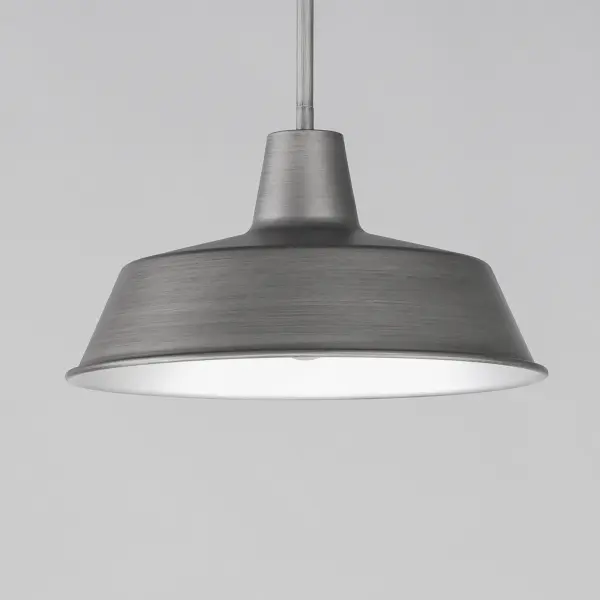 Pier M One Light Pendant in Weathered Zinc - Image 4