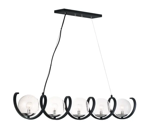 Curlicue-Multi-Light Pendant - Image 1