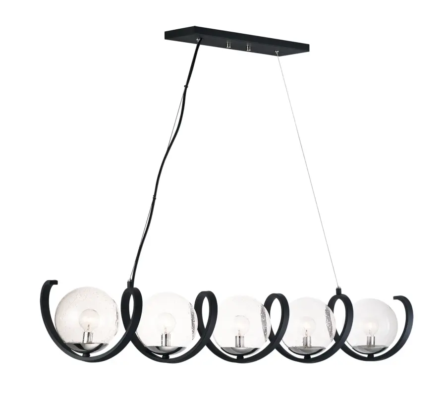 Curlicue-Multi-Light Pendant - Image 1