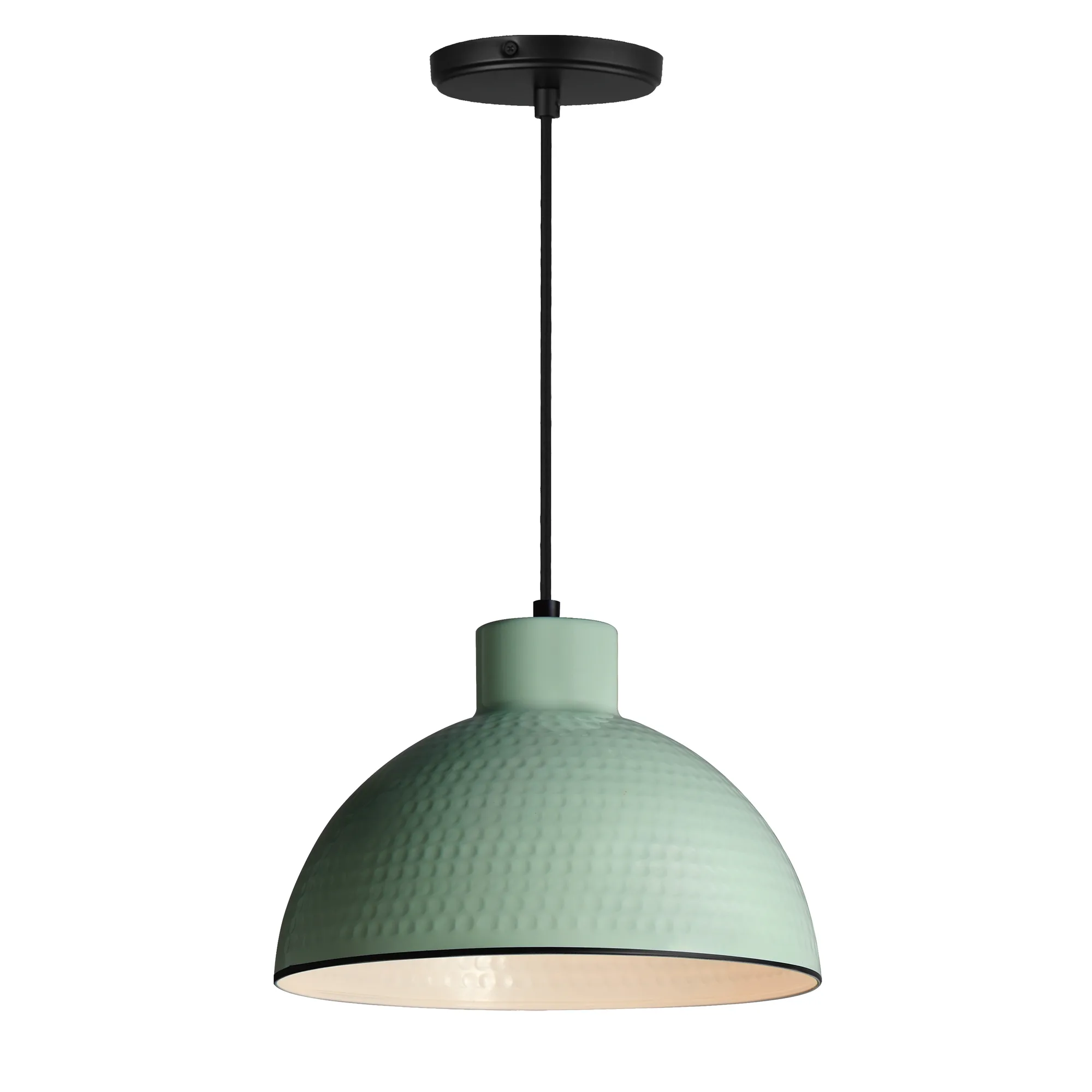 Rockport One Light Pendant in Sage Green