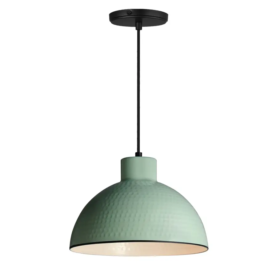 Rockport One Light Pendant in Sage Green - Image 1