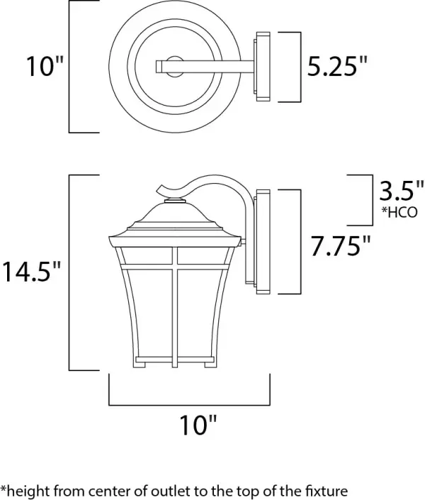 This transitional design in Die Cast aluminum has a remarkable price point. Finished in Copper Oxide with a hand painted Lace glass and two lamping options of both fluorescent and incandescent versions available. Adds additional energy savings and long life. - alternate view