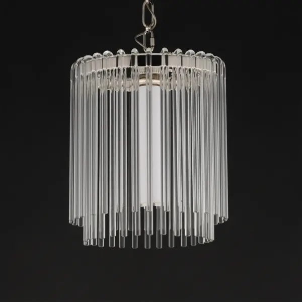 Jolie LED Pendant in Polished Nickel - Image 2