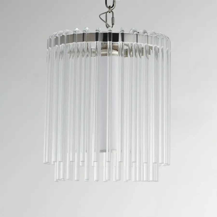 Jolie LED Pendant in Polished Nickel - Image 3
