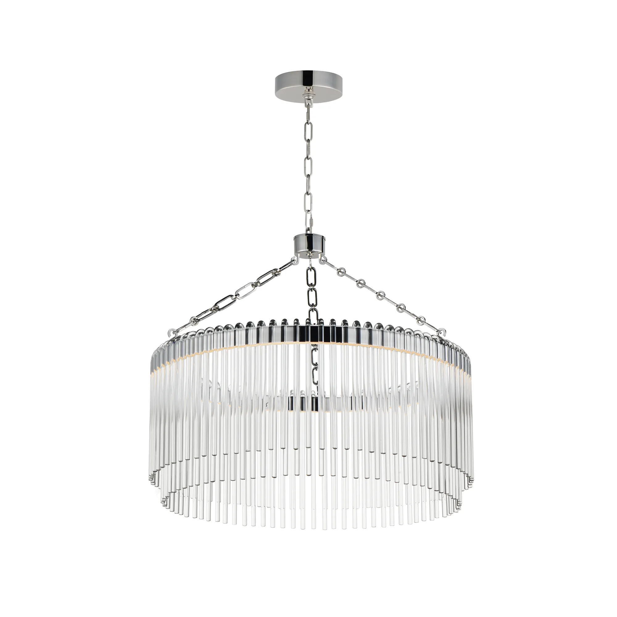 Jolie LED Pendant in Polished Nickel