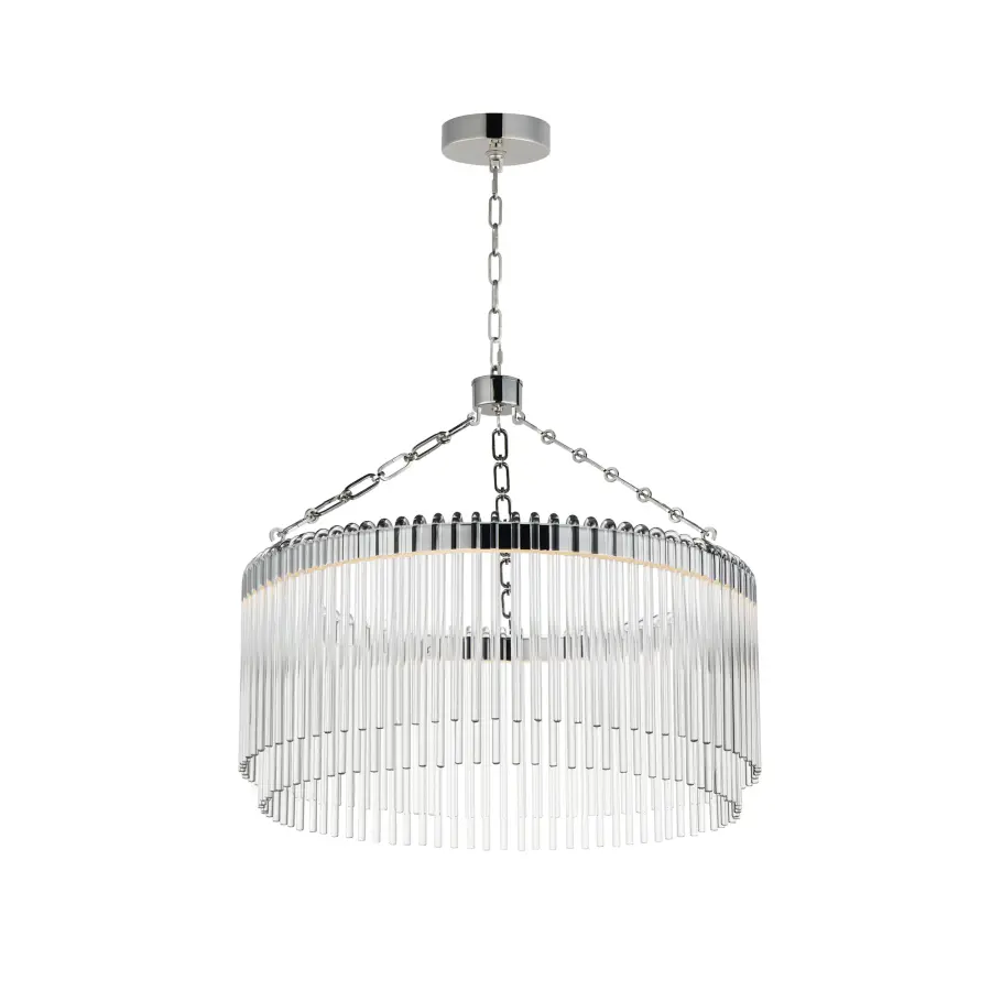 Jolie LED Pendant in Polished Nickel - Image 1
