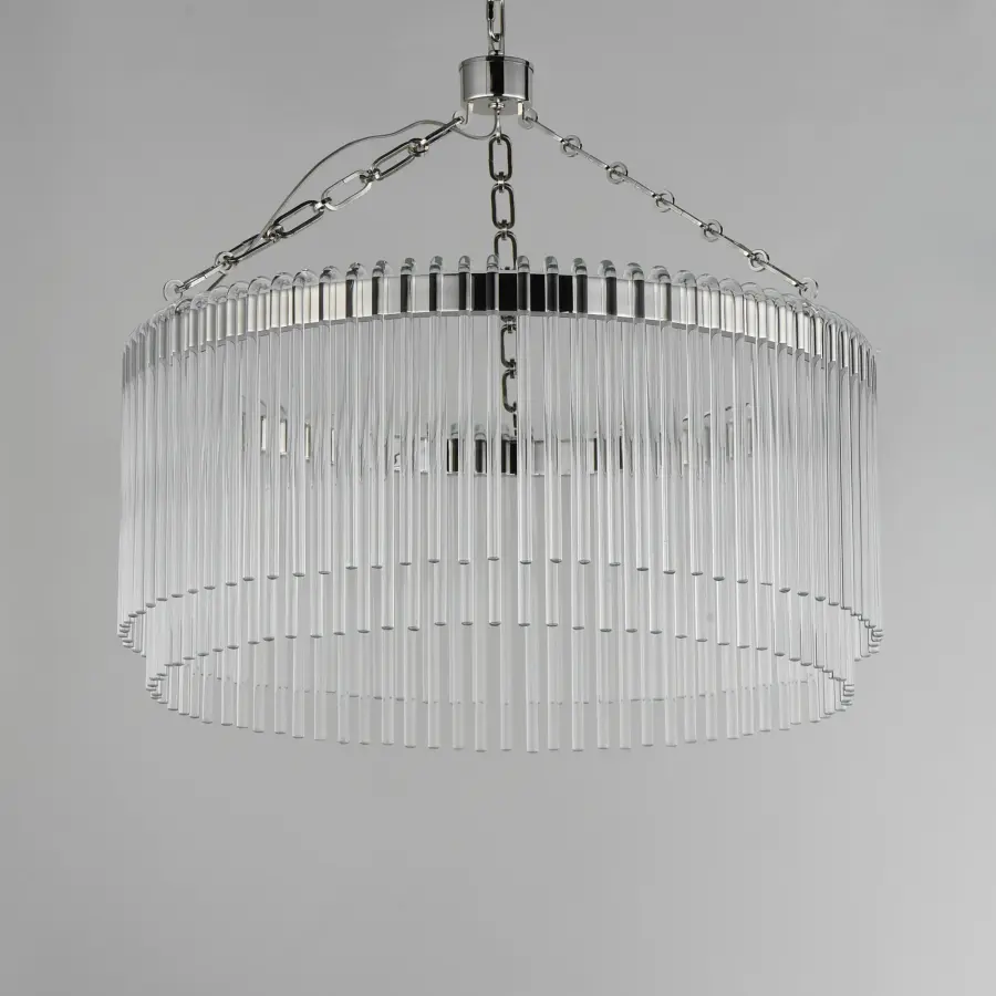Jolie LED Pendant in Polished Nickel - Image 2