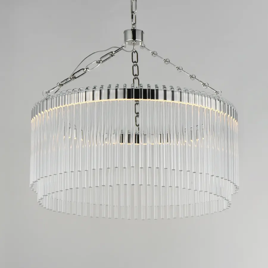 Jolie LED Pendant in Polished Nickel - Image 3