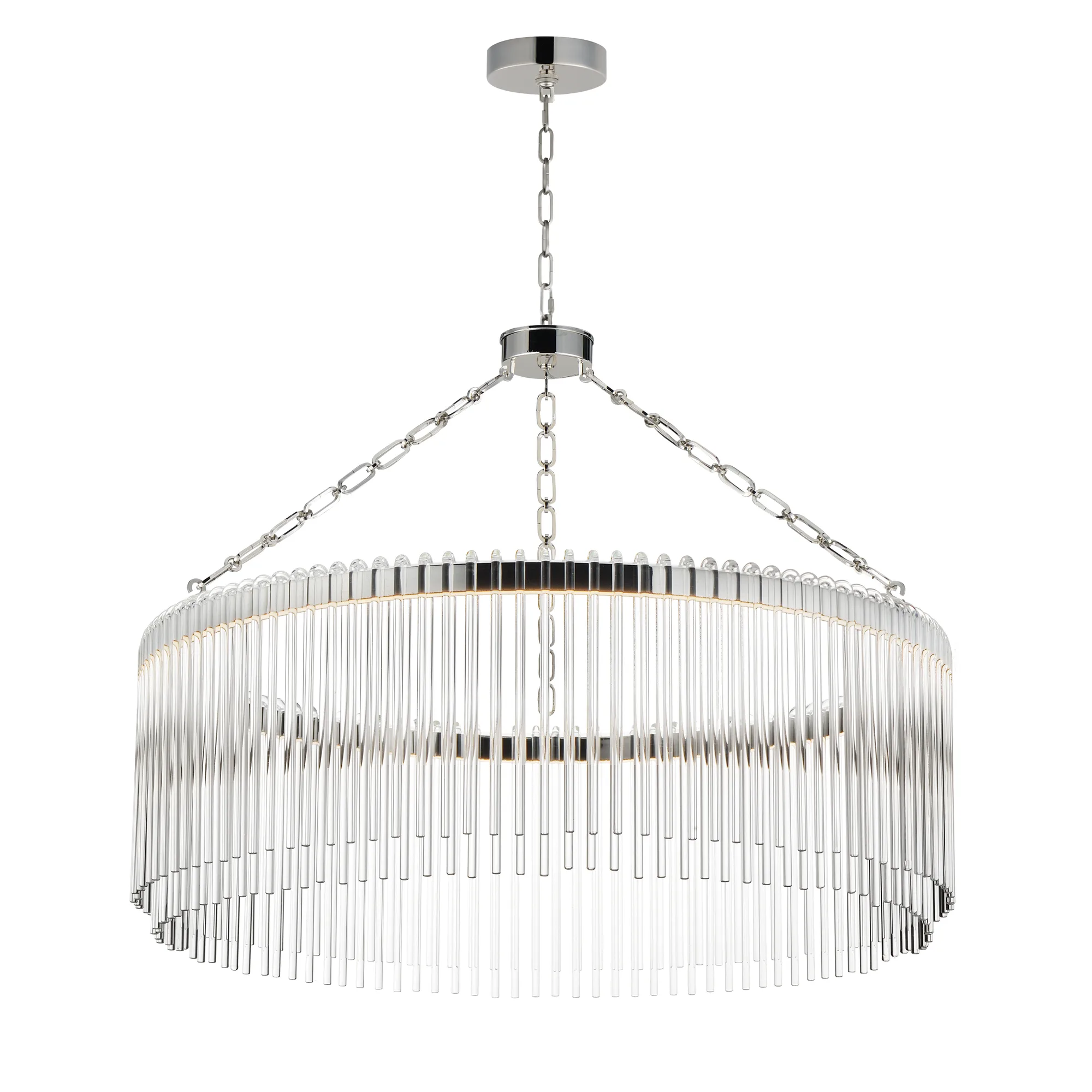 Jolie LED Pendant in Polished Nickel