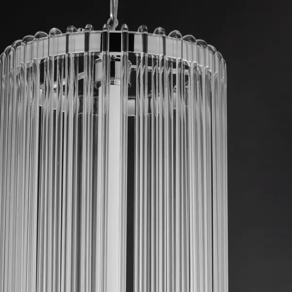Jolie LED Foyer Pendant in Polished Nickel - Image 4