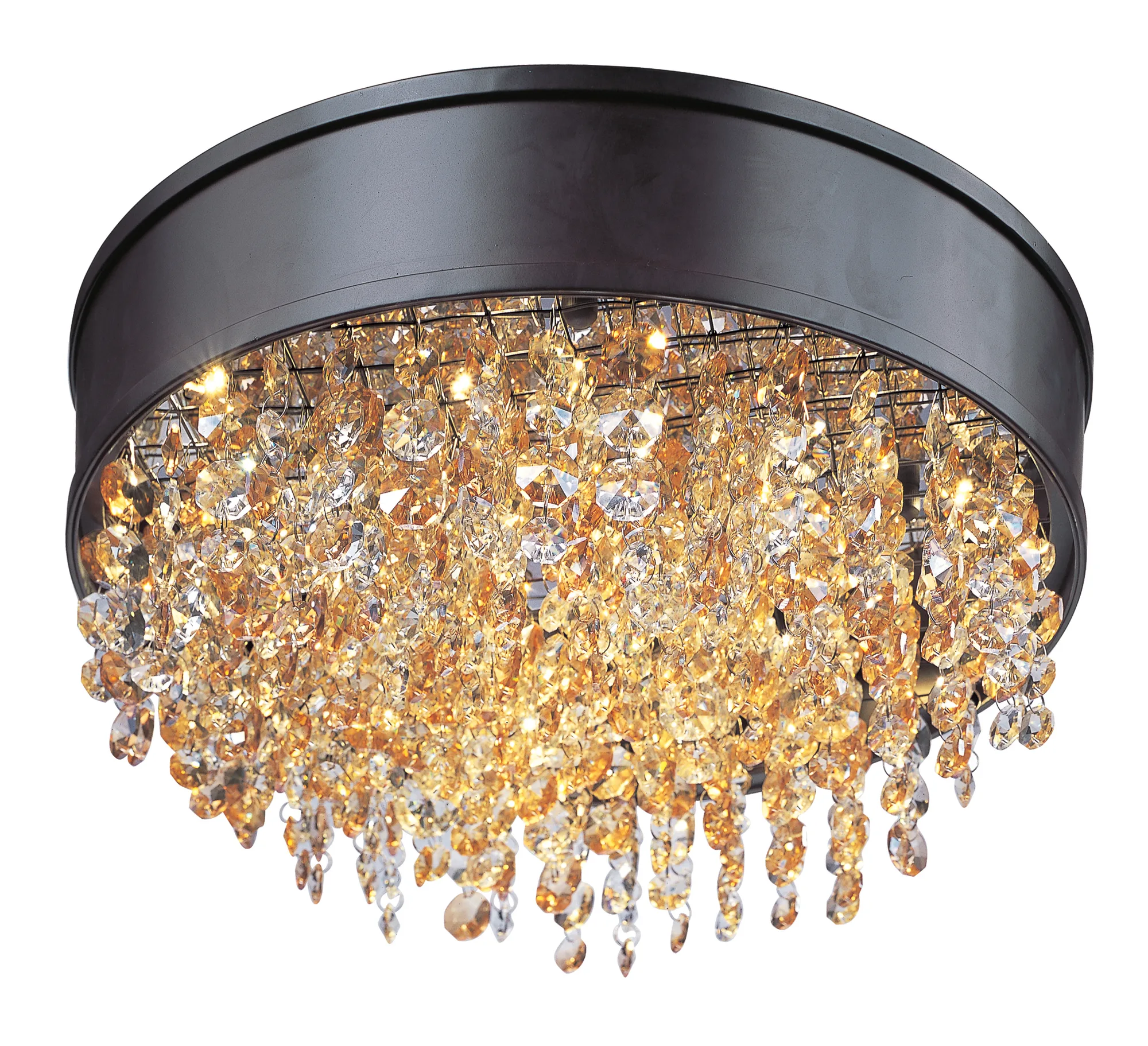 Mystic LED Flush Mount in Bronze