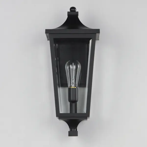 Stately outdoor sconces reference classic lantern shapes and are constructed of Maxim's proprietary Vivex composite, a robust weather-resistant materials guaranteed to withstand harsh weather climates. Available in several sizes and illuminated with clusters of candle sockets, this is a timeless design built to last. - alternate view