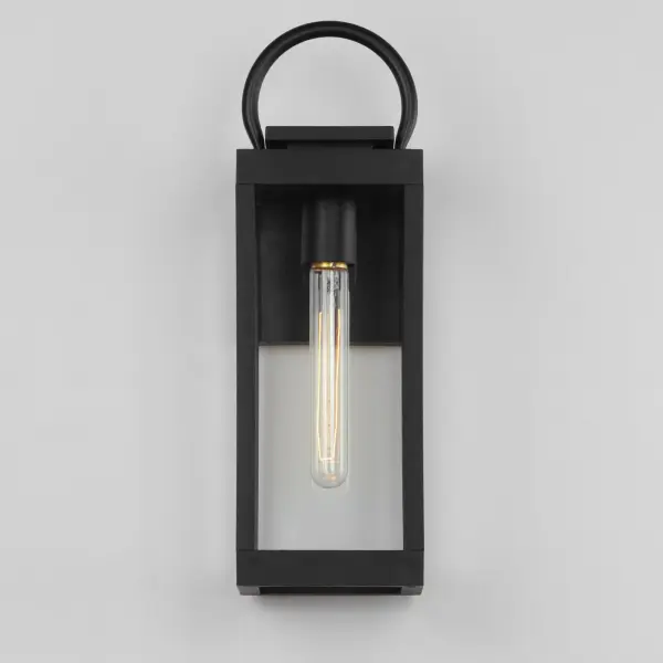 Using our proprietary Vivex material developed for use in harsh climates, the Nassau series presents Coastal styling, historical in design, made of an appropriately specified material for just this application. Available in your choice of solid Black or a cool combination of White with Black accents, the lanterns protect clusters of candelabras with clear glass panels. Add filament lamps to the lanterns to complete the look. - alternate view