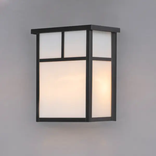 Coldwater Two Light Outdoor Wall Lantern in Black - Image 3