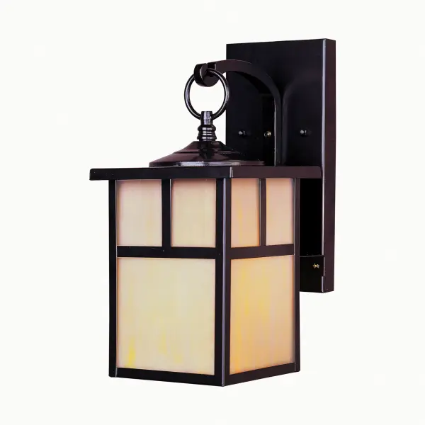 Coldwater is a traditional, craftsman/mission style collection from Maxim Lighting International in Burnished with Honey glass.