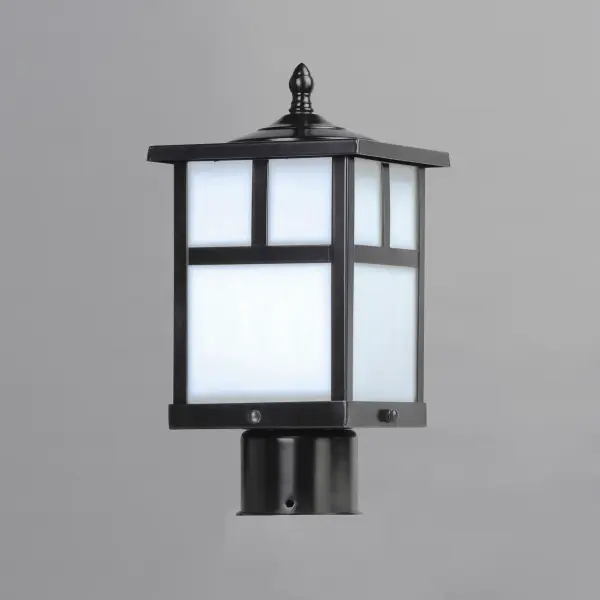 Coldwater is a traditional, craftsman/mission style collection from Maxim Lighting International in Burnished with Honey glass. Collection: Coldwater Finish: Black Glass: White Width: 6.00" Height: 12.00" Length: 6.00" Weight: 2.80 lb Number of Bulbs: 1 Maximum Wattage: 60.00 W Bulb Type: A19 Bulb Base: E26 Medium Light Source: Incandescent Light Output: 672.00 lm Dimmable Rated Average Life: 2500 Voltage: 120.00 V Material: Aluminum, Glass Safety Listing: cETLus Safety Rating: Wet Manufacturer Warranty: 1 Spec Sheet Instructions Parts Diagram - alternate view