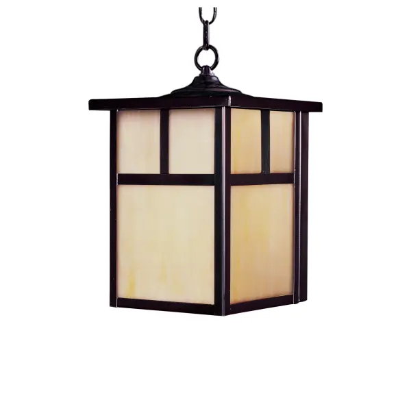 Coldwater is a traditional, craftsman/mission style collection from Maxim Lighting International in Burnished with Honey glass.