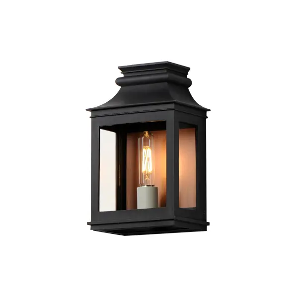 Inspired by classic colonial design, these climate-tough pocket sconces offer traditional charm and stylish finish combinations. Clear glass allows unobstructed light output and visibility into the sconces with candlesticks that stand out in their off-white finish. While the outer frame is made in a textured Black Oxide finish, the interior plate is finished either in a matching finish or contrasting Antique Copper or Verdigris finish. Available as a one, two, or three-light wall sconce, this offering of pocket sconces presents another style of Vivex outdoor products complementing more traditional exteriors.
