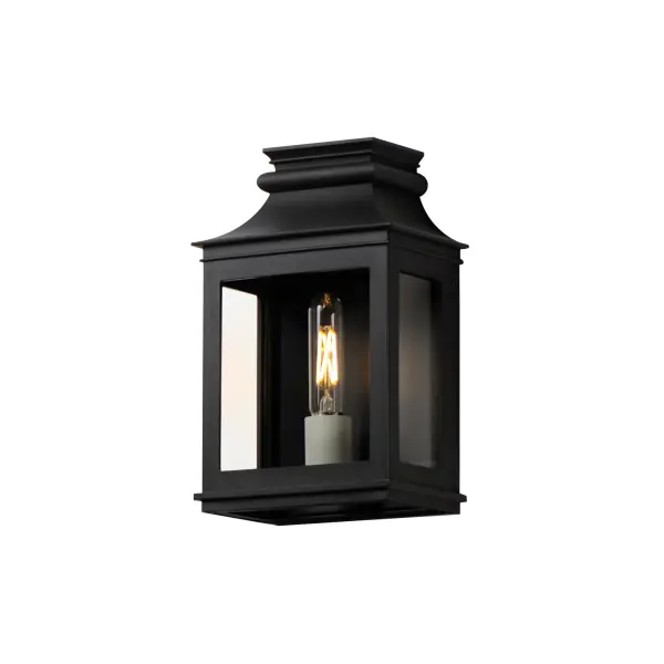 Inspired by classic colonial design, these climate-tough pocket sconces offer traditional charm and stylish finish combinations. Clear glass allows unobstructed light output and visibility into the sconces with candlesticks that stand out in their off-white finish. While the outer frame is made in a textured Black Oxide finish, the interior plate is finished either in a matching finish or contrasting Antique Copper or Verdigris finish. Available as a one, two, or three-light wall sconce, this offering of pocket sconces presents another style of Vivex outdoor products complementing more traditional exteriors.