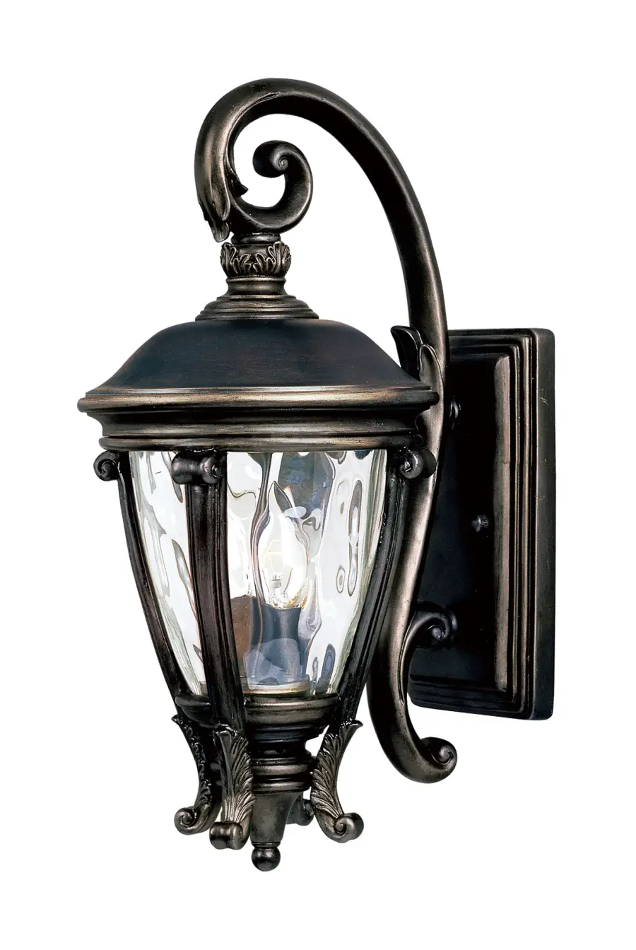 Camden VX Two Light Outdoor Wall Lantern in Golden Bronze - Image 1