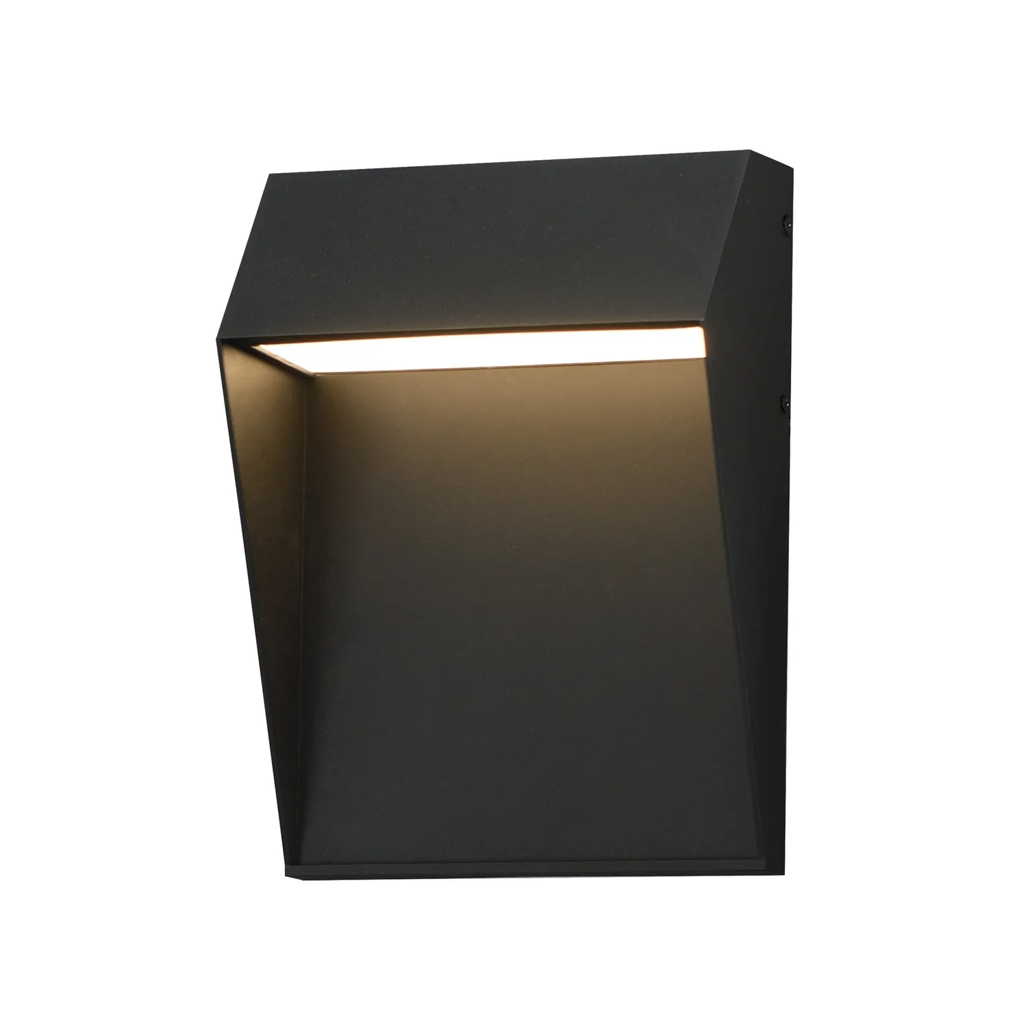 Cliffsedge VX LED Outdoor Wall Sconce in Black / Gold