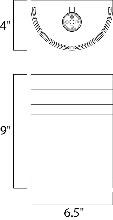 Arc, a contemporary style collection from Maxim Lighting made out of stainless steel, features both indoor and outdoor wall sconces available in two finishes, Stainless Steel and Oil Rubbed Bronze. Arc is also available in an ENERGY STAR certified version in the Arc ES Collection, and CFL version in the Arc CF Collection. - alternate view