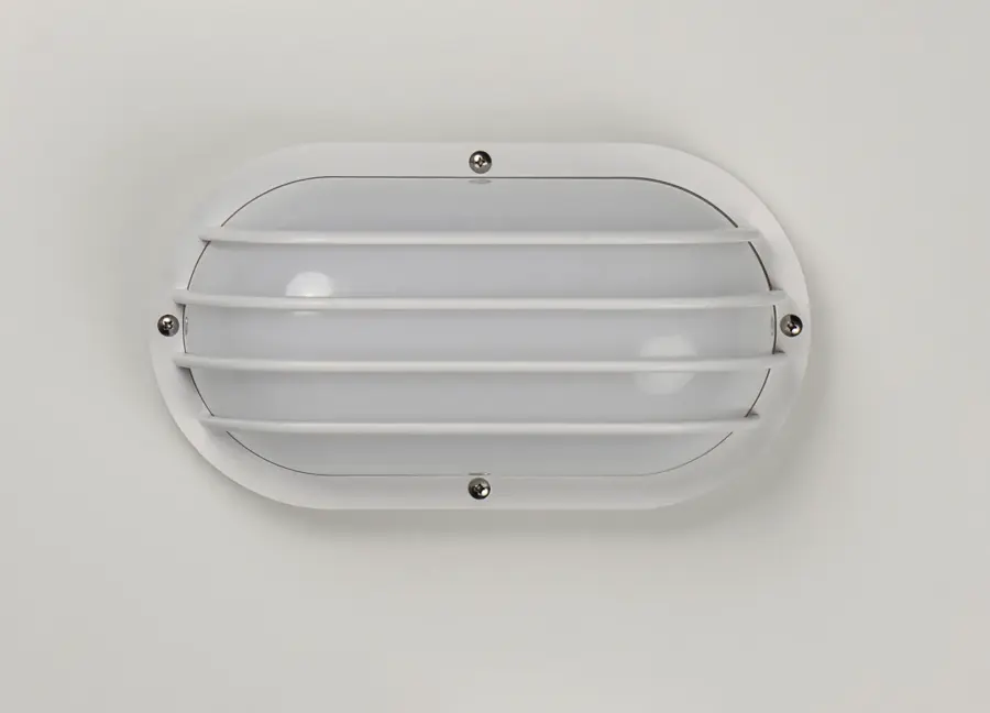 Bulwark LED Outdoor Wall Sconce in White - Image 3