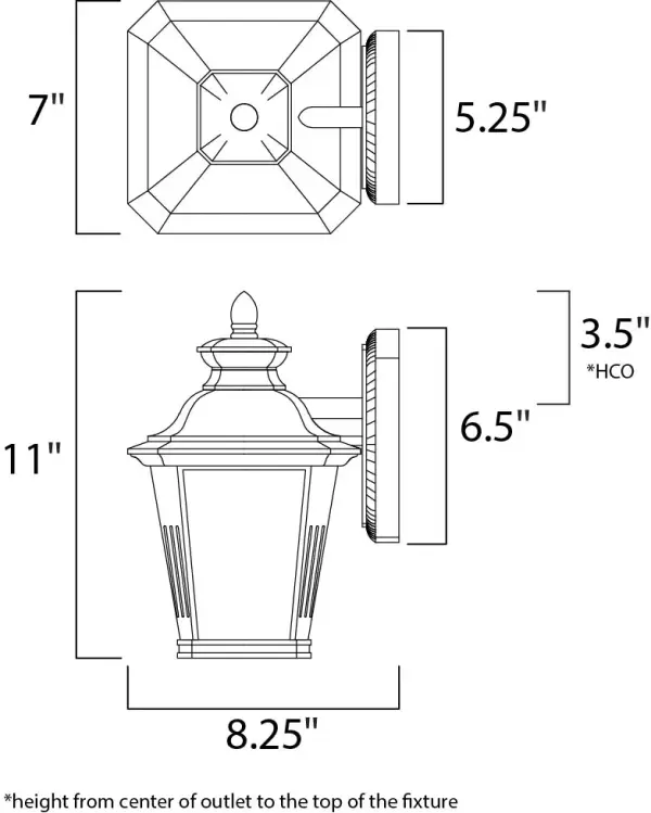 Knoxville LED-Outdoor Wall Mount - alternate view