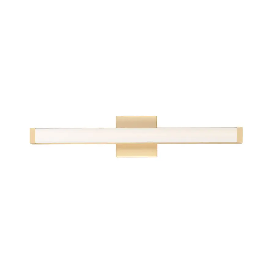 Spec LED Bath Vanity in Gold - Image 1