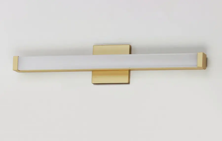 Spec LED Bath Vanity in Gold - Image 2